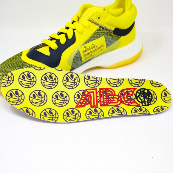 adidas Marquee Boost Low Yellow Purple G27743 sz 9 - Picture 7 of 8